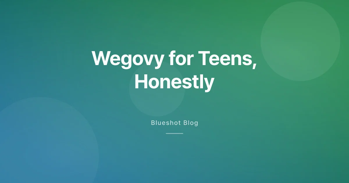 Wegovy for Teens: What STEP TEENS Showed Parents