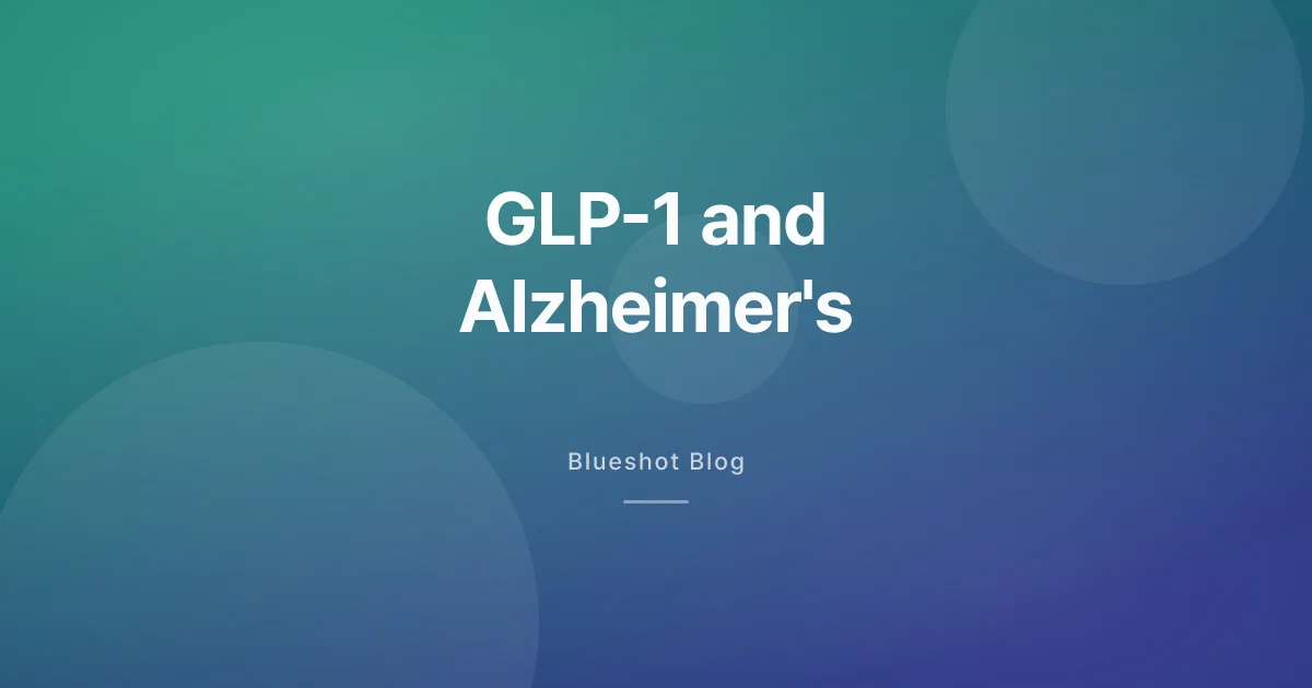 GLP-1 Failed the Alzheimer's Trial โ But the Brain Story Isn't Over
