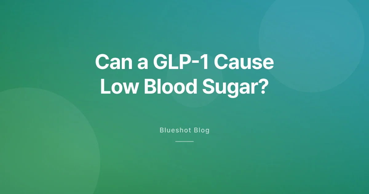 Can a GLP-1 Cause Low Blood Sugar? What Wegovy Says