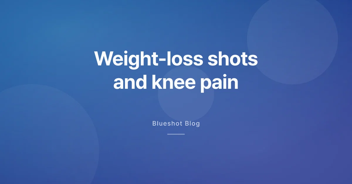 A Weight-Loss Shot Eased Knee Arthritis Pain — Here's What STEP 9 Actually Showed