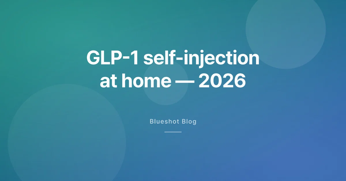 GLP-1 Self-Injection at Home: The 2026 Pen Playbook