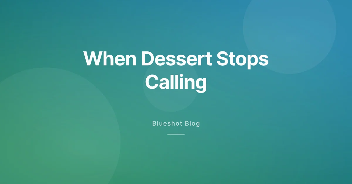When Dessert Stops Calling: How Sugar Cravings Change on GLP-1