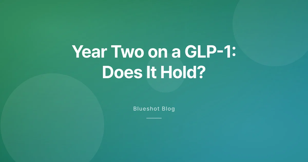 Two Years on a GLP-1: Does Staying on It Keep the Weight Off?