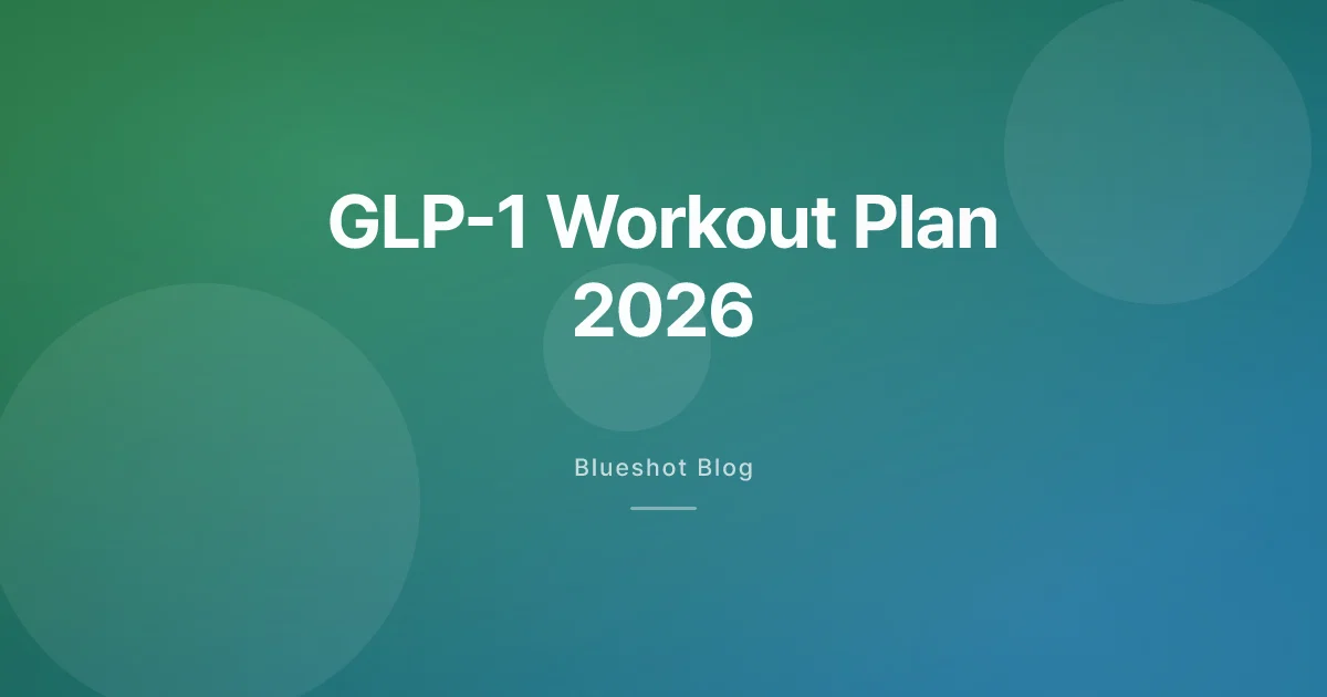 GLP-1 Workout Plan: Lift, Walk, Keep the Muscle
