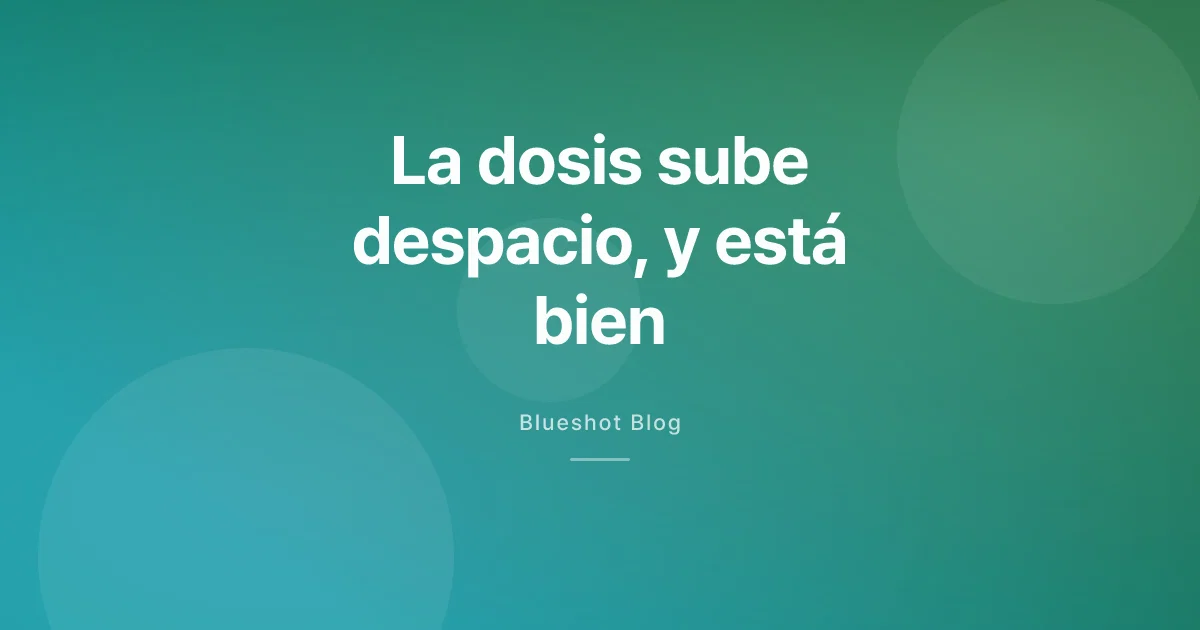 Wegovy empieza en 0,25 mg: así se sube la dosis poco a poco