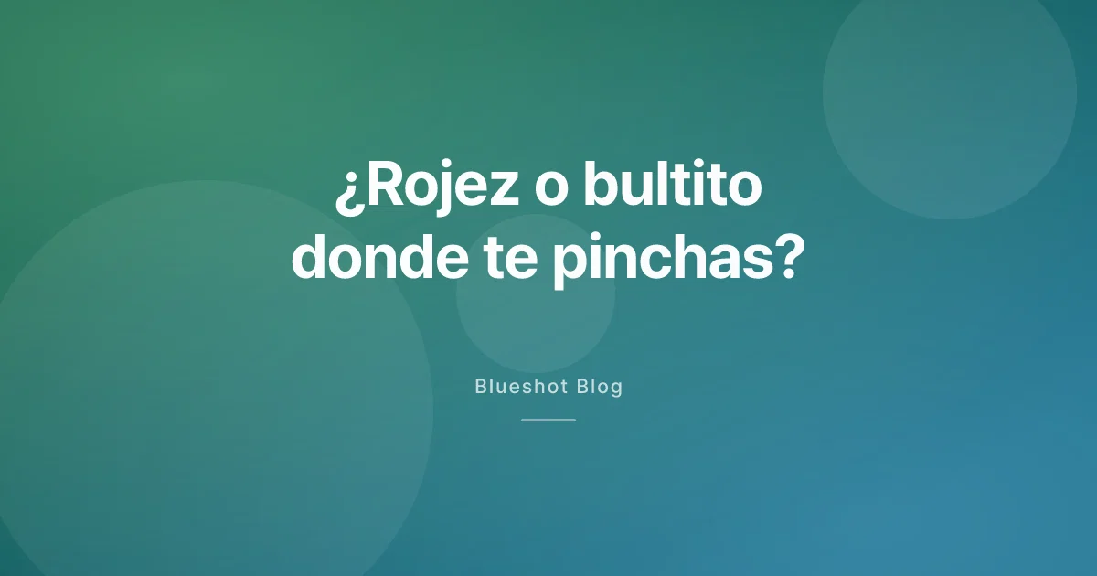 Rojez, bultito o moratón donde te pinchas el GLP-1: qué es normal y qué no