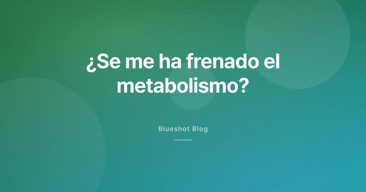 ¿El pinchazo rompe el metabolismo? Lo que de verdad miden los estudios