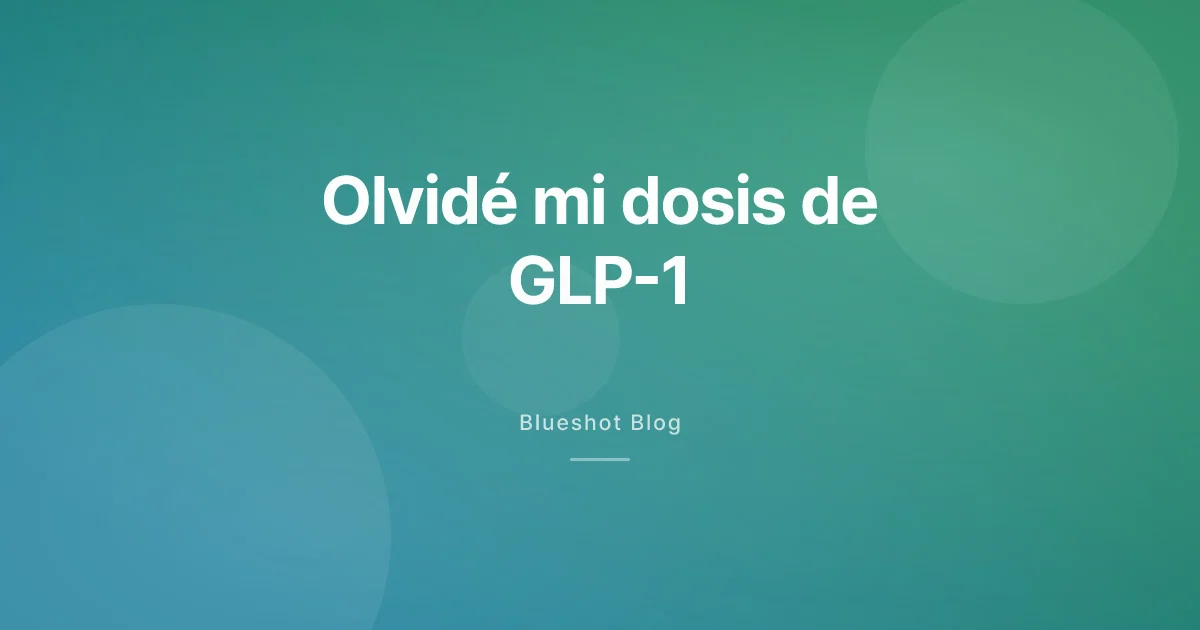 Se me olvidó el pinchazo: ¿me lo pongo tarde o me lo salto?