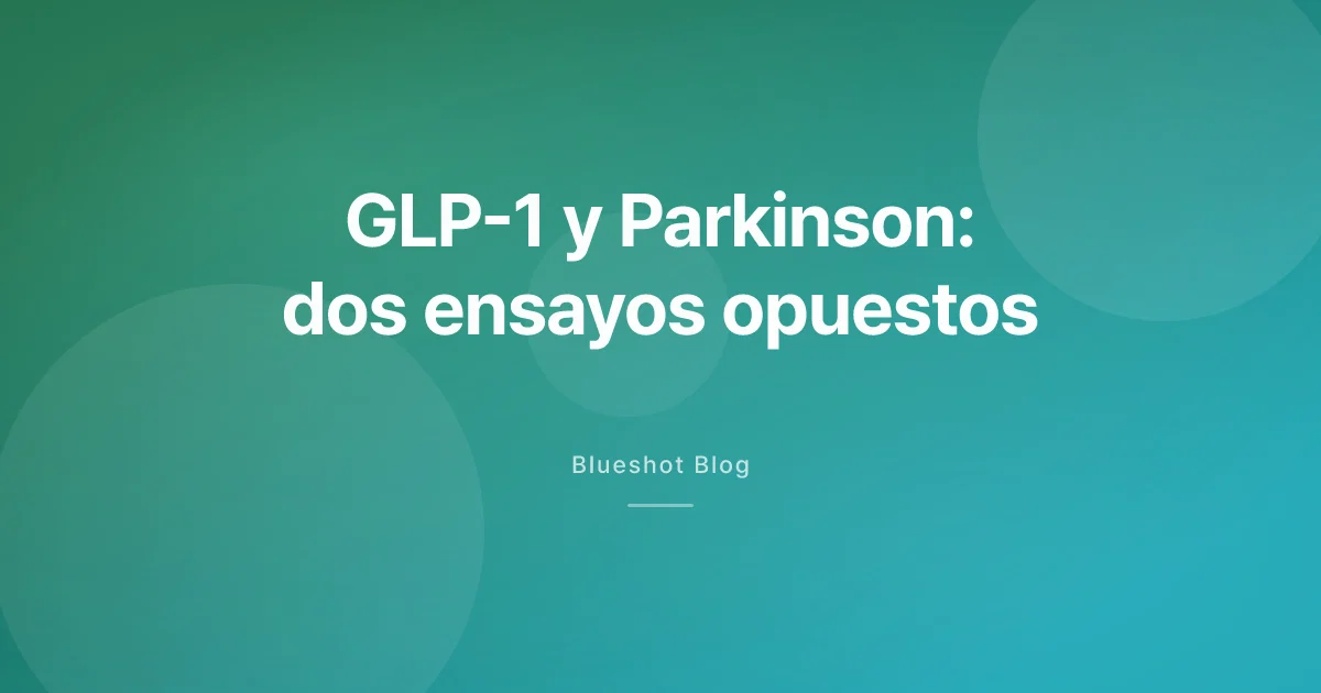 GLP-1 y Parkinson: por qué un ensayo dice que frena la enfermedad y otro dice que no
