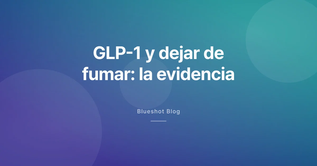 ¿El Ozempic ayuda a dejar de fumar? Lo que dicen los ensayos de verdad