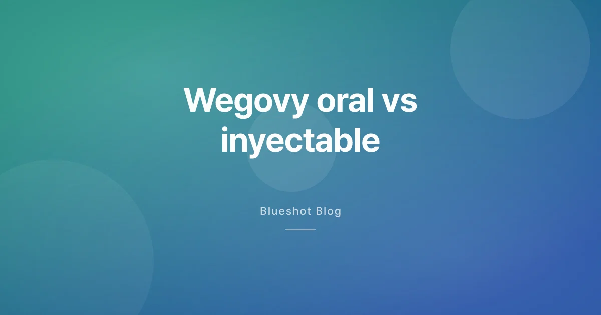 Wegovy oral vs. Wegovy inyectable en 2026: precio, pauta, pérdida de peso y dónde entra Zepbound