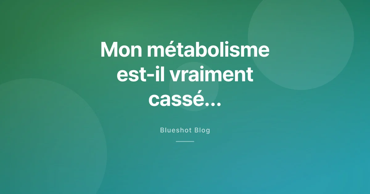 « Ce traitement casse le métabolisme » : ce que les essais ont vraiment mesuré