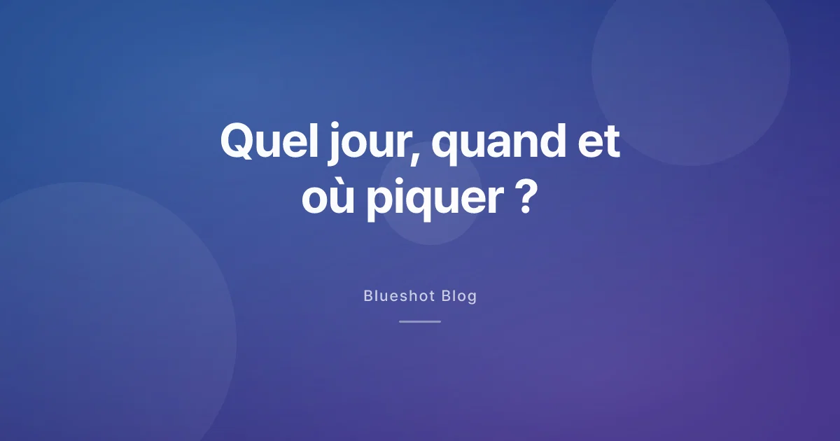Wegovy une fois par semaine : quel jour, à quelle heure et où faire l’injection