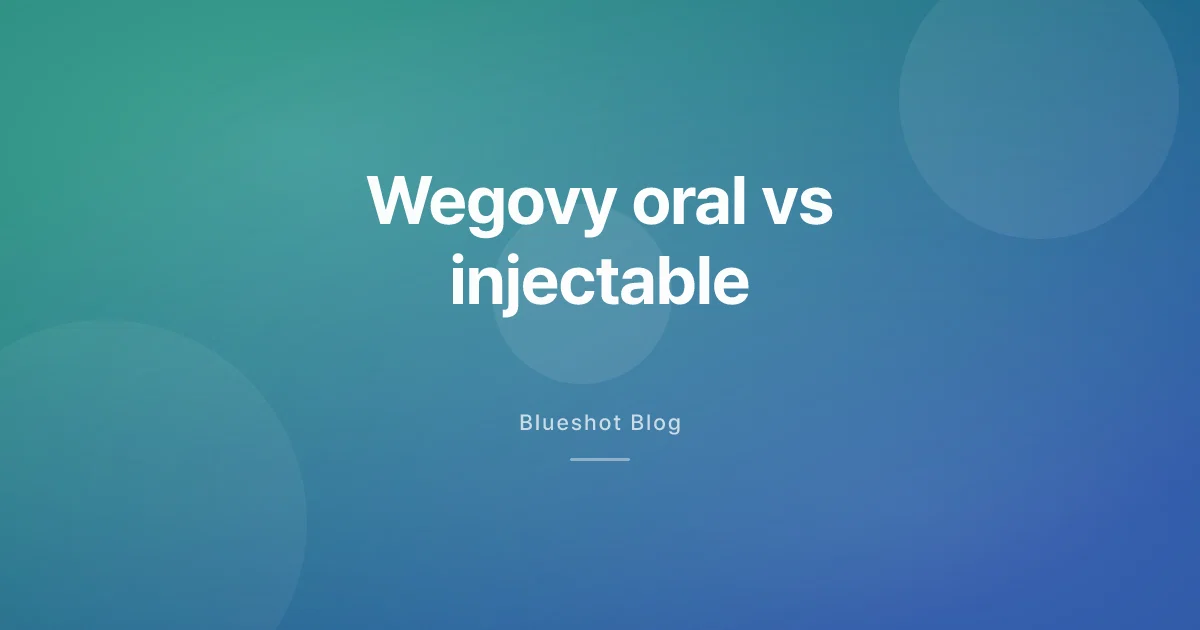 Wegovy oral vs Wegovy injectable en 2026 : prix, posologie, efficacité, et où placer Zepbound